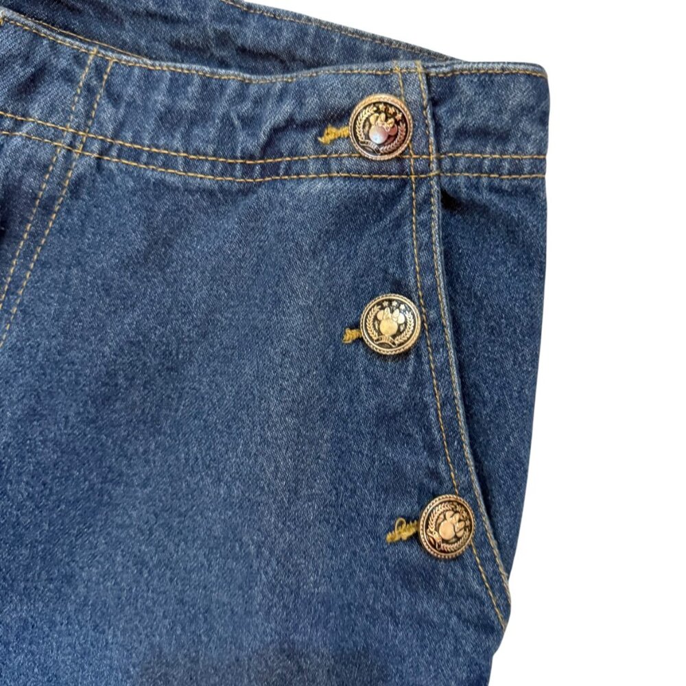 NWT Minnie Majorette Disney Limited Edition High Rise Wide-Leg Jeans-10 28 Macys - Picture 11 of 16